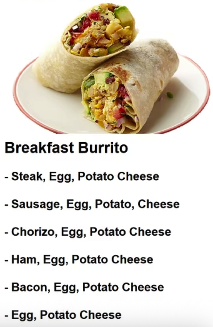 Breakfast Burrito